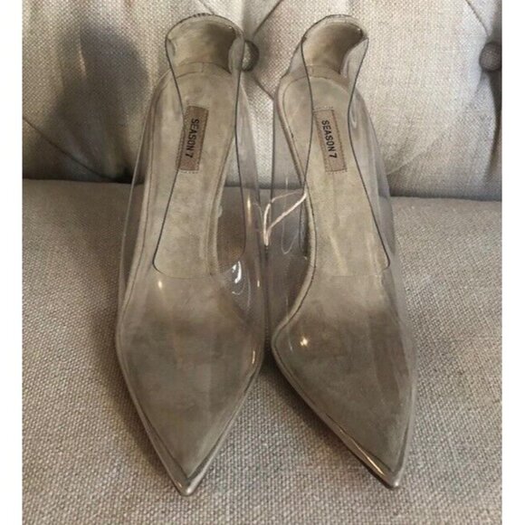 NIB $760 YEEZY SEASON 7 TRANPARENT BOMBA DE PVC TEMPORADA PUMPS SZ US 5 IT 35 - Picture 6 of 14
